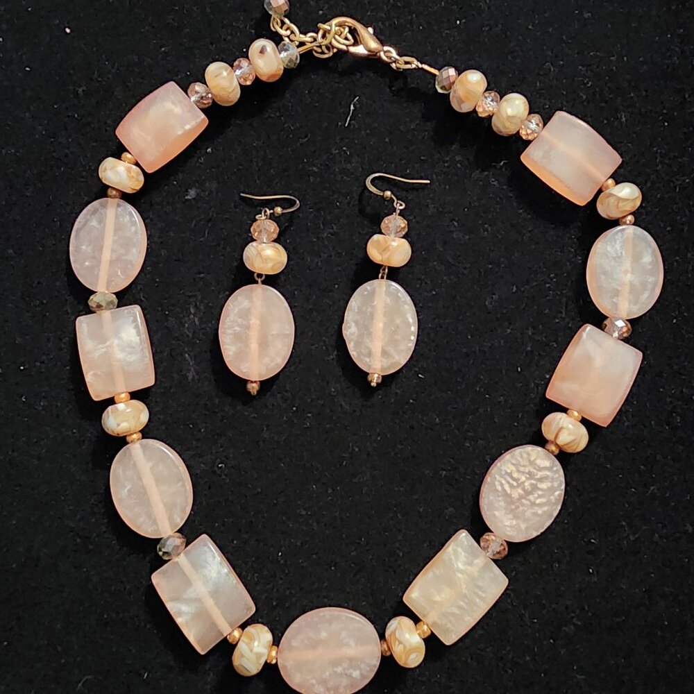 Handmade beaded necklace